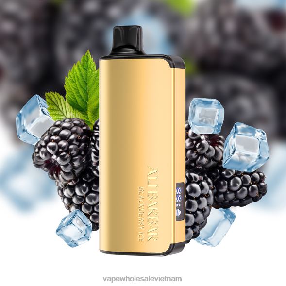 Vape Wholesale Vietnam 2R46F15 Alibarbar Ingot 9000 vape dùng một lần vụ nổ việt quất