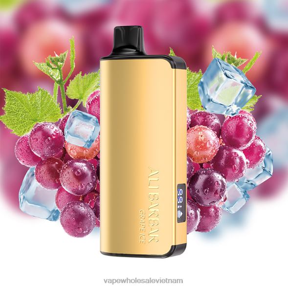 Vietnam Vape Store 2R46F20 Alibarbar Ingot 9000 vape dùng một lần đá nho