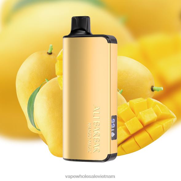 Vietnamese Vape 2R46F29 Alibarbar Ingot 9000 vape dùng một lần ma thuật xoài