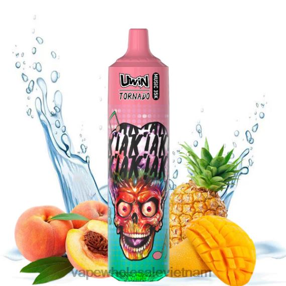 Vape Wholesale Vietnam 204N225 UWIN CRYSTAL Vape dùng một lần 35k dứa xoài đào