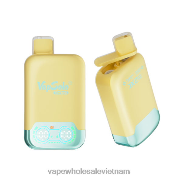 Vape Wholesale Vietnam 2R46F125 Vapsolo TWINS vape dùng một lần dứa dừa chuối dâu