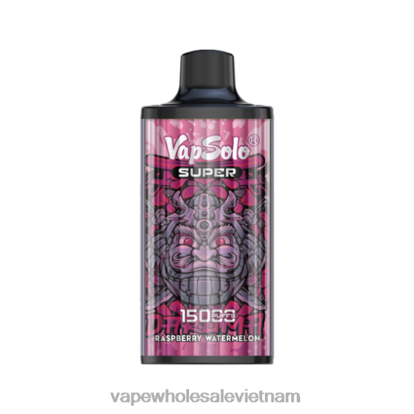 Thuốc Lá Điện Tử Tinh Dầu 2R46F113 Vapsolo SUPER vape dùng một lần dưa hấu mâm xôi