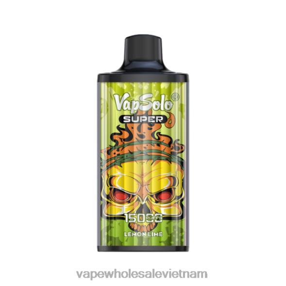 Thuốc Lá Điện Tử Xlim 2R46F112 Vapsolo SUPER vape dùng một lần chanh chanh