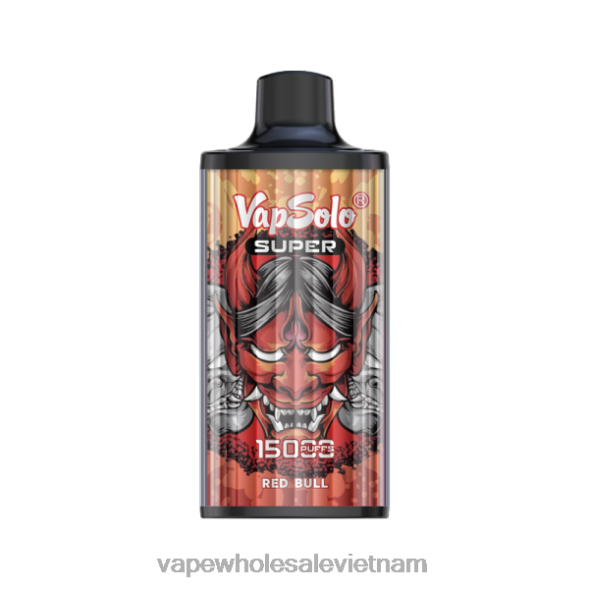 Thuốc La Điện Tử Pod 2R46F114 Vapsolo SUPER vape dùng một lần bò đỏ