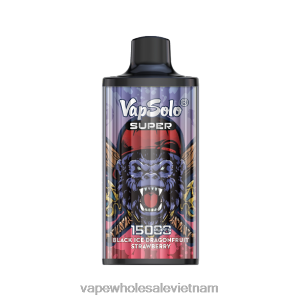 Vape Vietnam Price 2R46F107 Vapsolo SUPER vape dùng một lần thanh long dâu đen đá