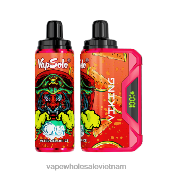 Thuốc Lá Điện Tử Xlim 2R46F142 Vapsolo VIKING vape dùng một lần đá dưa hấu