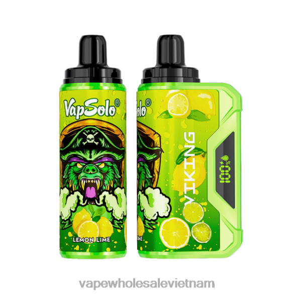 Thuốc La Điện Tử Pod 2R46F134 Vapsolo VIKING vape dùng một lần chanh chanh