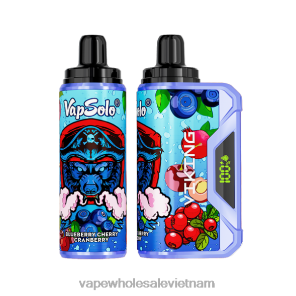 Vape Dùng Một Lần 2R46F131 Vapsolo VIKING vape dùng một lần việt quất anh đào nam việt quất