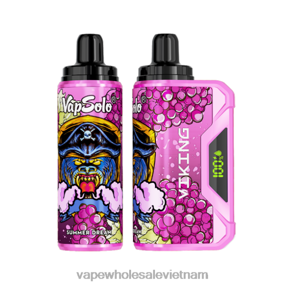 Vape Dùng Một Lần 2R46F141 Vapsolo VIKING vape dùng một lần giấc mơ mùa hè